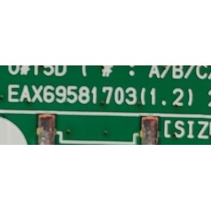 MAIN PARA TV LG / NUMERO DE PARTE EBU66351507 / EAX69581703(1.2)	/ 2I1L014H-0004 / XU28C3A0DD / 66351507 / EAX69581703